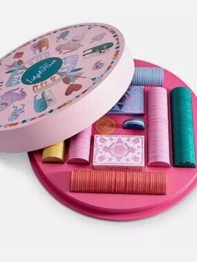 L'Objet x Haas Brothers poker set $1,150 new, sealed, authentic